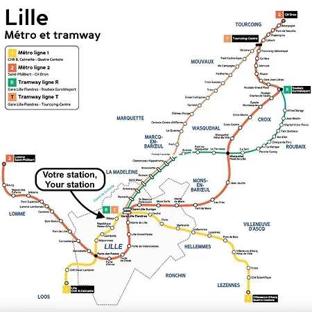 Old Town - Superb In Rue Esquermoise ! ליל